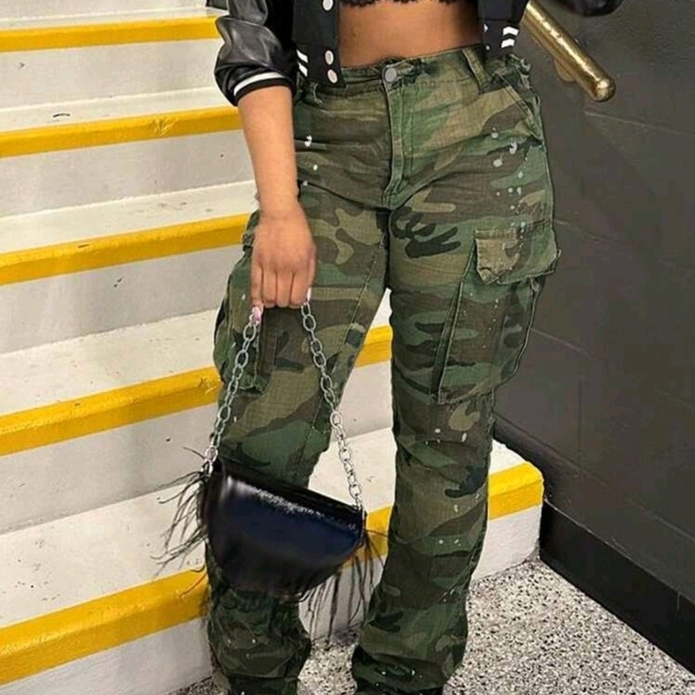 Camouflage Cargo Pants